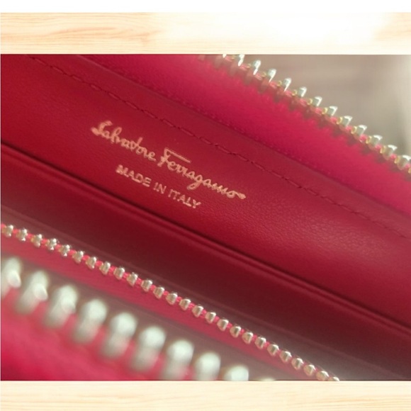 Salvatore Ferragamo Gancini rainbow long Wallet EUC - Picture 8 of 16